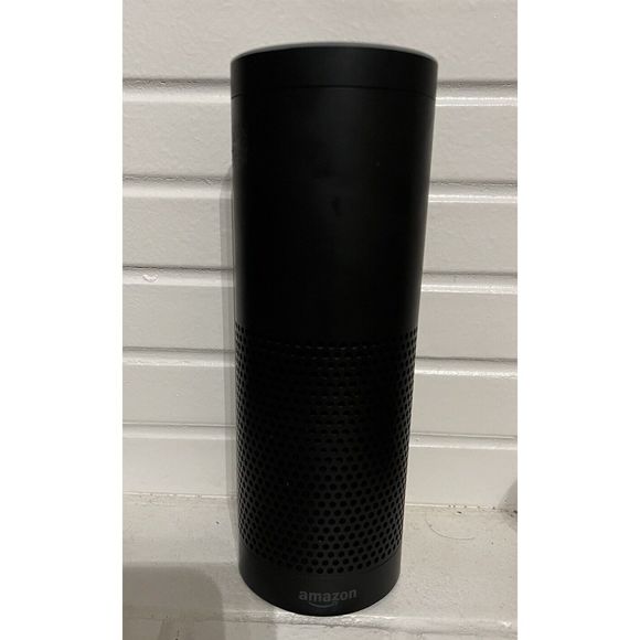 Amazon Echo 1st Generation SK705DI Black Bluetooth Alexa-Enabled Smart Speaker - Picture 1 of 5